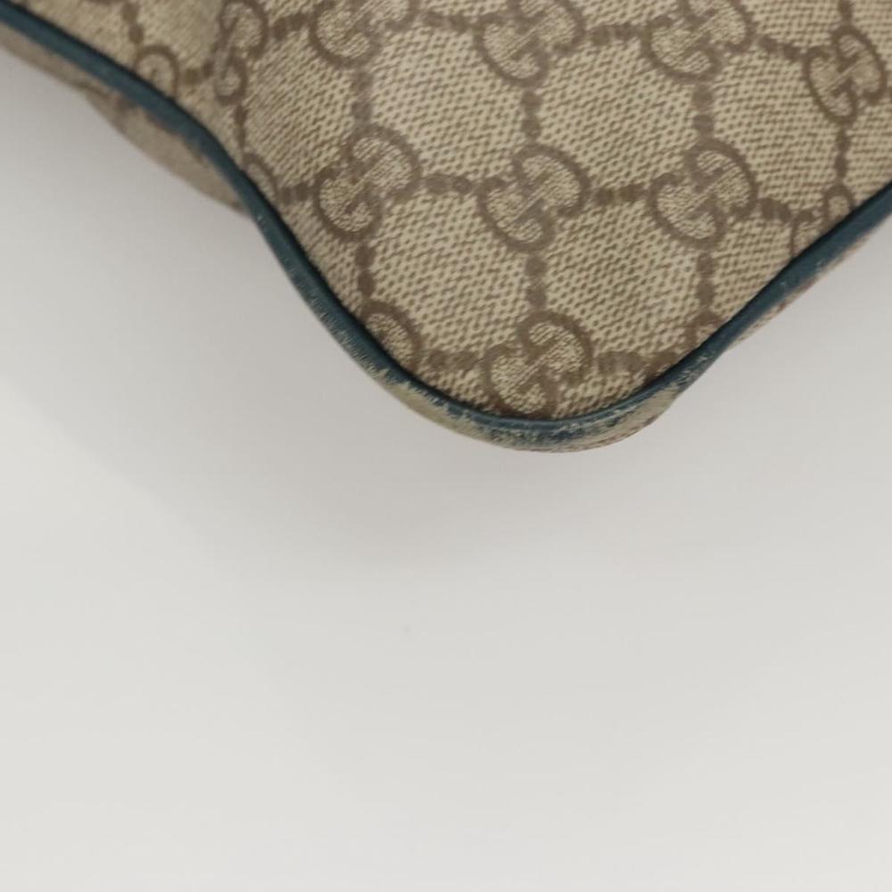 GUCCI GG Supreme Hand Bag PVC Beige Gold 131258 Auth 121977 - Picture 9 of 16
